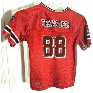 Texas Tech Pullover Top Shirt Child Unisex Red No Size Tag - Colosseum Athletics